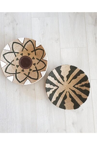 ocean boheme decor Hasır Duvar Tabagı