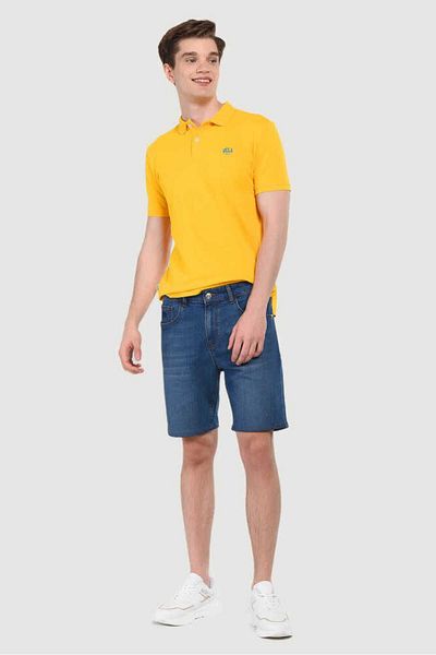 UCLA Darrel Blue Embroidered Standard Men's Denim Shorts