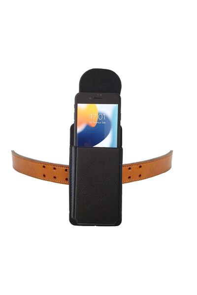 VİZYON Kemere Takılan Iphone 7 Telefon Kılıfı Bel Kemer Kılıfları Kapaklı Mıknatıslı