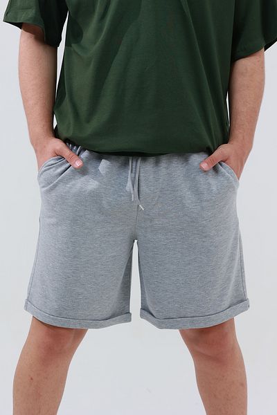 TKT Men's Double Leg Combed Cotton Shorts - Bermuda Design