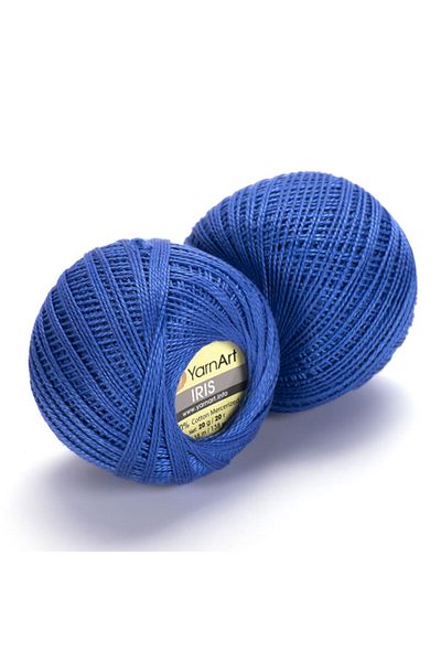 Yarnart Iris - Mercerized Lace Σχοινί Μπλε-922