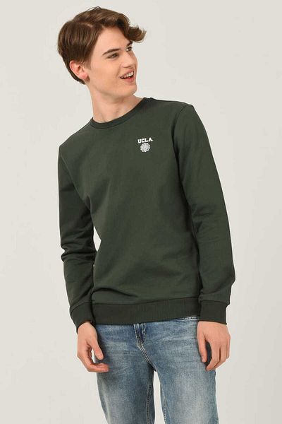 UCLA Hanorac pentru bărbați cu imprimeu Valley Khaki