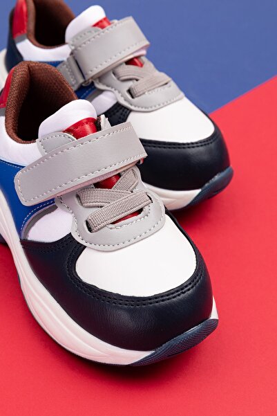 Genel Markalar Spor Çocuk Erkek Ortopedik Günlük Sneaker Ayakkabı