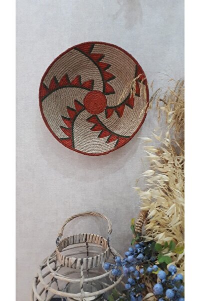 ocean boheme decor Hasır Duvar Tabağı