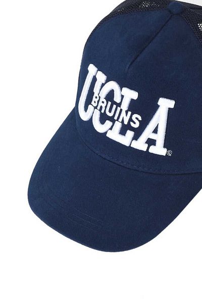 UCLA Mccloud Navy Blue Mesh Baseball Cap Embroidered Hat