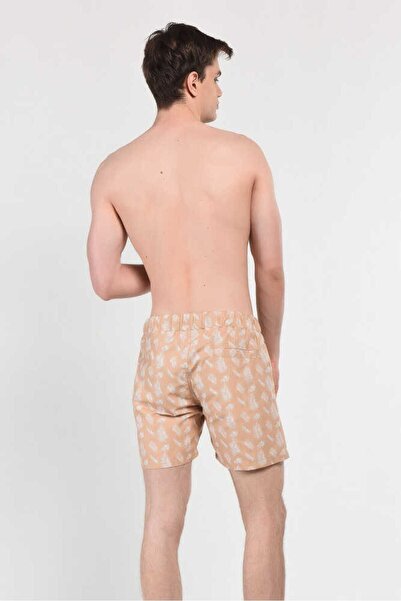 UCLA Ανδρικό σορτς κολύμβησης καφέ κεντημένο