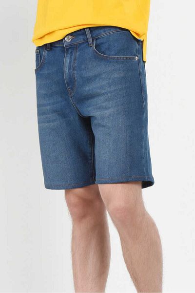 UCLA Darrel Blue Embroidered Standard Men's Denim Shorts