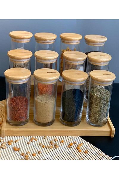 Bambum Mega 12 Piece Stepped Spice Set