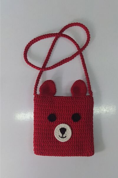 yasemince örgü hobi evi Çocuk çantası el örgüsü