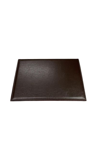 Kerem ofis Custom Stitched One Piece Classic Leather Desk Mat