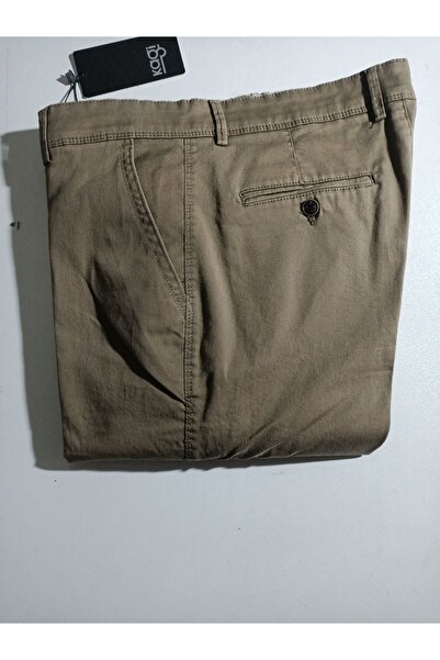 ATLIHAN Kagi Cotton Lycra Side Pocket Classic Linen Trousers