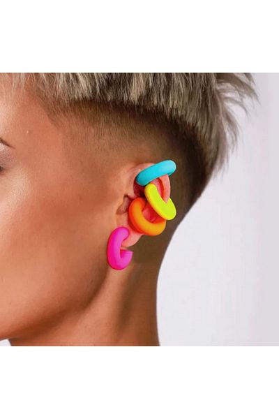 Karınca Piercing No Holes Required Fake Earcuff - Helix Orbital Conch Piercing