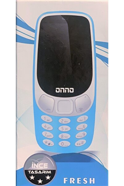 Genel Markalar Fresh Kameralı Tuşlu Yeni Model(NOKİA 1208 - 6310-1203-820 MODELİ)sadece Sarı Renk