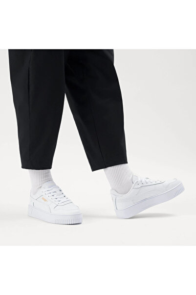 Puma Γυναικεία casual παπούτσια Carina Street White - 38939001