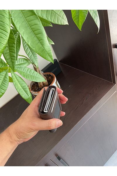 Trendsbag Travel Store Портфейл от естествена кожа с държач за карти, модел TB590
