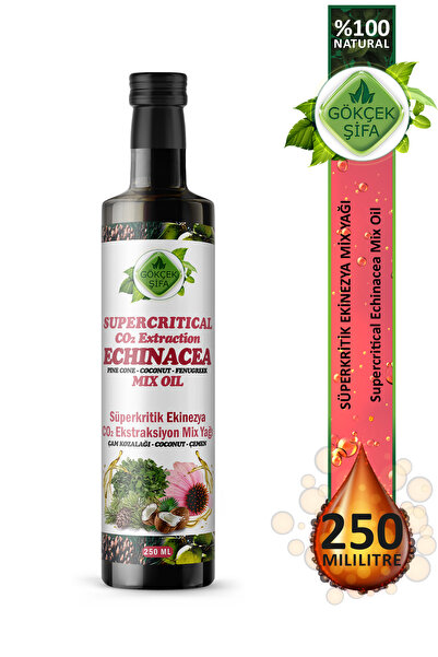 Gökçek Şifa Ekinezya Süperkritik Mix Yağı 250 ml (ECHİNACEA SUPERCRİTİCAL MİX...