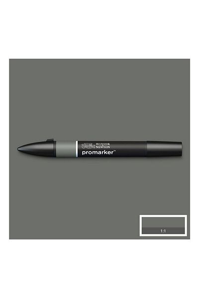 Winsor Newton Promarker Double Ended Alcohol Based Graphic Drawing Pen Ice Gray 6