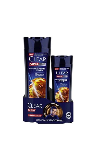 Clear 350 ml and 180 ml Hair and Dandruff Effect Shampoo