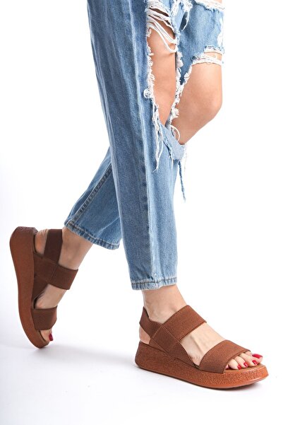 Shoesers Γυναικεία ορθοπεδικά και χοντρή σόλα με διπλό λουράκι ελαστικά καθημ...