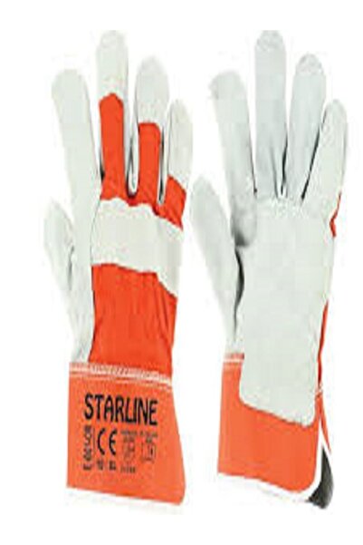 Genel Markalar E-110192c-sr Yanmaz Deri Sarı Katon Kumaş Eldiven 10xl