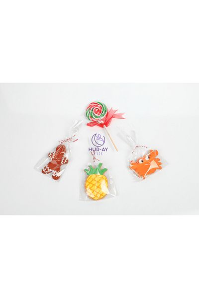 HUR-AY PACK 50 PIECES Transparent OPP Bags - 13X20 CM / WITHOUT BAND, Shiny Gelatin, Cookie and Confectionery Bag