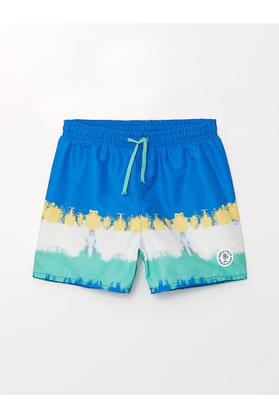 LC Waikiki Printed Elastic Waist Swim Shorts for Baby Boy
