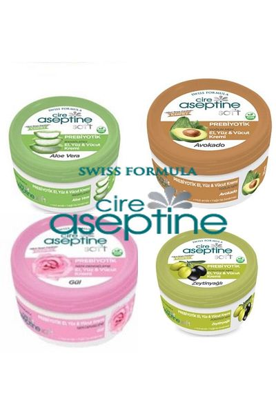 CIRE ASEPTINE 4 Soft Prebiotic Cream - Hand, Face and Body 30 Ml + Gift Package Box