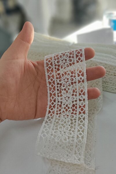 DUAYEN Ara Desen Güpür 2 Metre Sert Tuşe