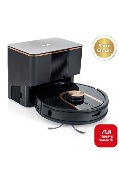 Yui S7 Plus Akıllı Çöp Istasyonlu Robot Vacuum & Mop Süpürge Siyah (YUI TÜRKİ...