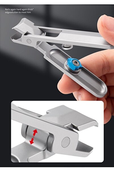 Sorendy Rex AC-7 Geniş Ağızlı Kalın Sert ve Mantarlı Tırnaklar için El ve Aya...