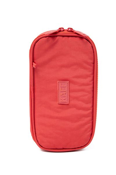 NEMO BAGS Large Organizer - Salmon Pencil Case, Crinkle Fabric