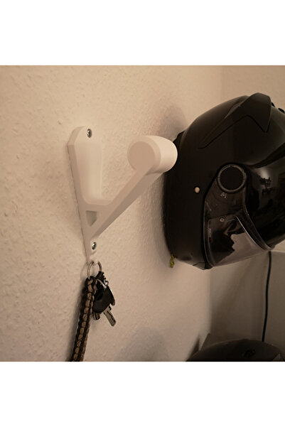 Genel Markalar 1 Adet A+ Kalite Motosiklet Kask Askısı, Kask Standı, Kask Asma Aparatı