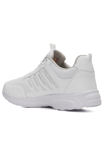 İmerShoes Λευκό Sneaker - Casual, Plus Size, Lace Up και άνετα αθλητικά παπούτσια που αναπνέουν 2080