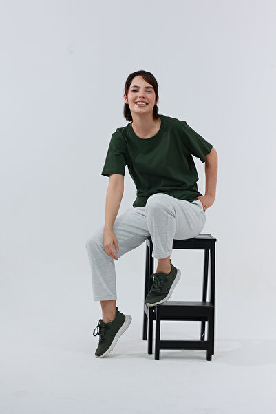 TKT Γυναικείο Φούτερ Oversize Πικέ Διπλό