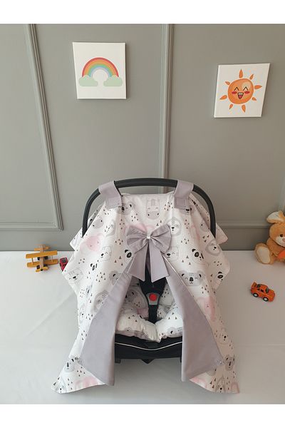 Yuar Baby Large Size Stroller Cover - 100% Cotton Fabric
