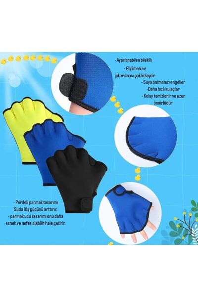 SAVUR Swimming gloves/Flippers/Aqua Flippers