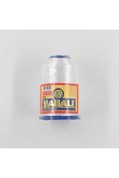 Yabalı Sewing Lace Embroidery Threads (100 GR.)No:50-Snow White