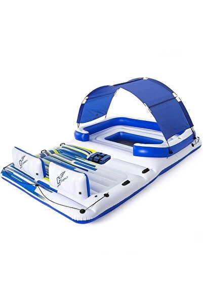 BESTWAY Lüx Gölgelikli Koltuklu Büyük Aile Deniz Yatağı 389 X 274 Cm 43105