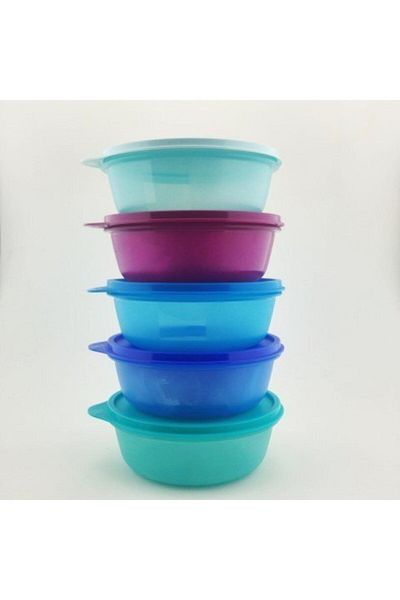 Tupperware 5 Piece Miracle Candy and Refrigerator Set - 600 Ml