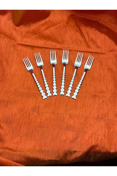 ARVEY 12 Sweet Forks with Hearts