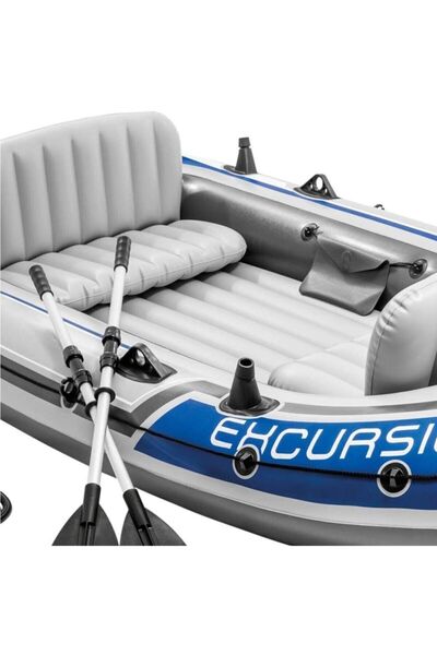 Intex Excursion 4 Şişme Bot Set - Ib68324