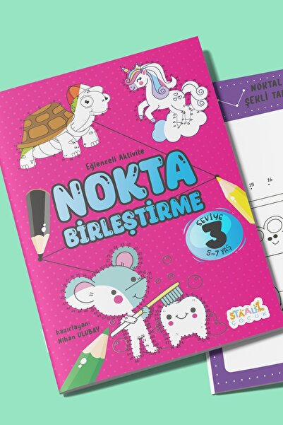 STAAU Çocuk Eğlenceli Aktivite Nokta Birleştirme - Çocuklar Için Boyama Ve Ak...