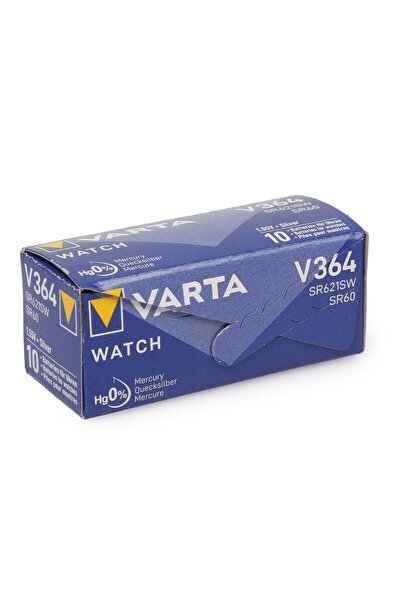 Varta V364 Sr621sw Ag1 Alkalin Saat Pili 10 Adet