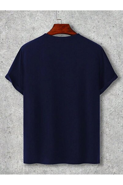 MOONBULL Męski T-shirt oversize z nadrukiem pionowych snów