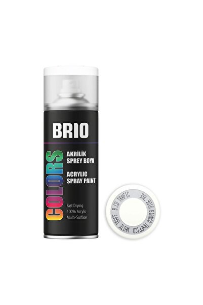 BRIO Sprey Boya Akrilik Trafik Beyaz B9016 400 ml