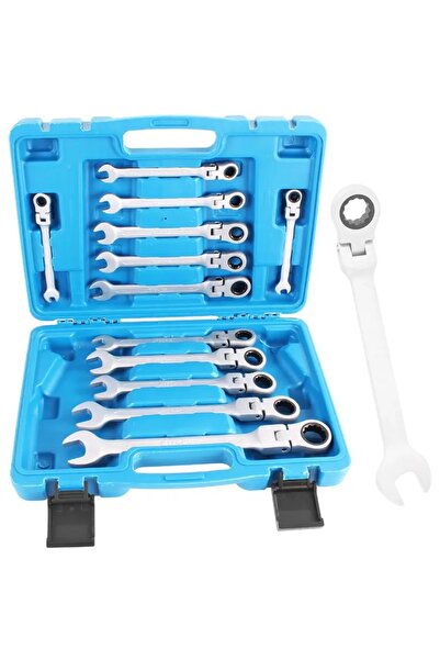 BRIO Anahtar Kombine Cırcırlı Set 12 Parça 8-22 Mm 72 Diş