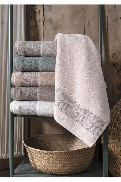 Pupilla Swan 6-Piece Hand-Face Towel 50x90 cm