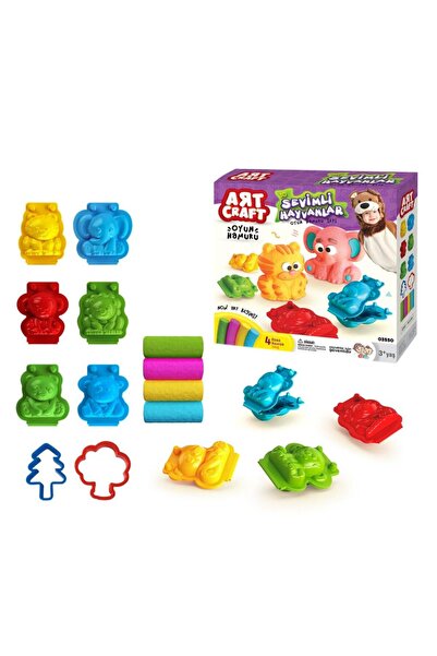 NW NessiWorld 03550 مجموعة عجين حيوانات ثلاثية الأبعاد 200 جرام -ديدي