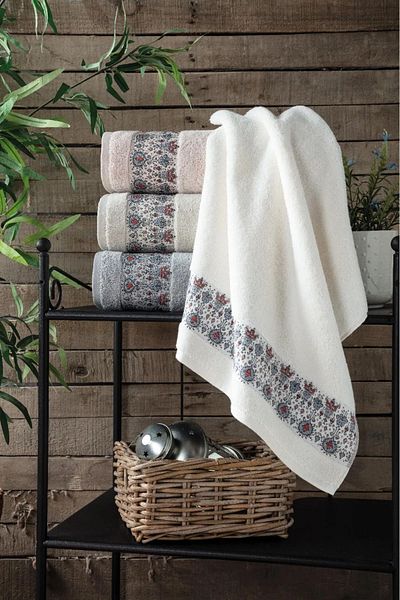Pupilla Paviya 4-Piece Hand-Face Towels 50x90 cm