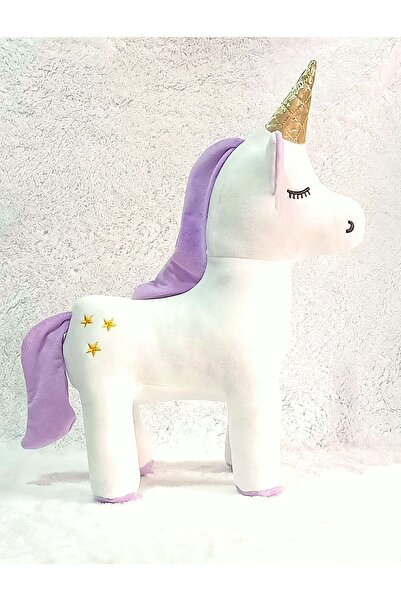MY toys Büyük Boy Unicorn Figürlü Yastık 47 cm.